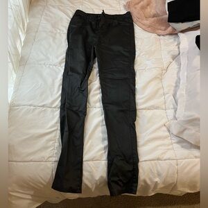 Apperloth. Leather jeans. Size large.